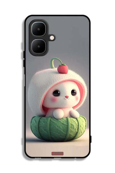 Tolwak غطاء حماية لهاتف تكنو بوب 10 - أرنب صغير لطيف