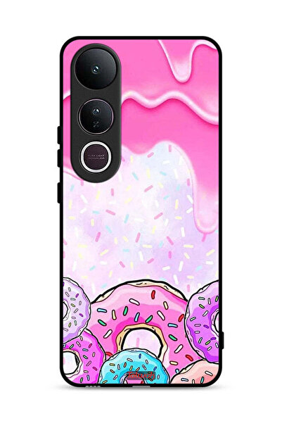 Tolwak غطاء حماية لهاتف Vivo V50 Lite بألوان دونات