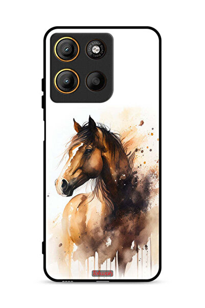 Tolwak غطاء حماية موتورولا موتو جي 15 بتصميم حصان تجريدي