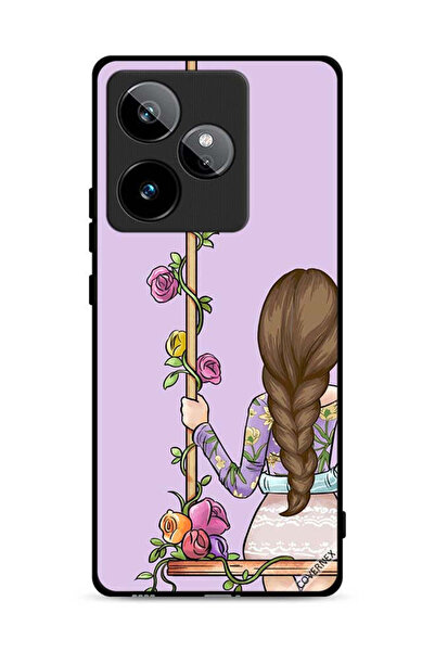 Covernex غطاء حماية لهاتف Realme GT 7 5G مع خلفية فتاة BFF