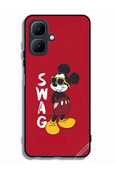 Covernex غطاء حماية لهاتف تكنو بوب 10 بتصميم ميكي ماوس من Swag