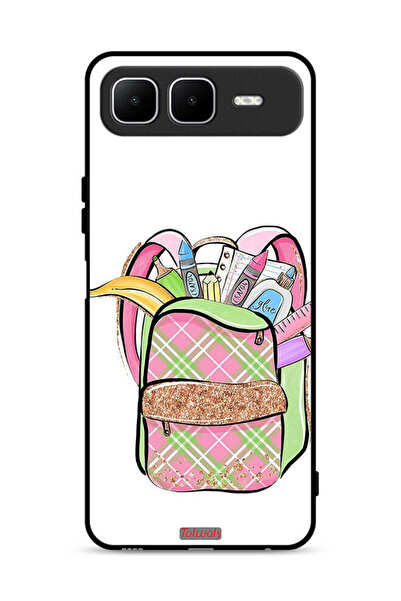 Tolwak Infinix Smart 10 Plus Protective Case Cover Unicorn Girl Bag