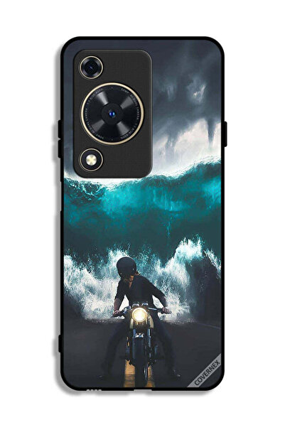 Covernex غطاء حماية لهاتف هواوي نوفا Y63 بتصميم موجة مائية