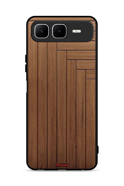 Tolwak غطاء حماية لهاتف Infinix Smart 10 Plus بنمط باب