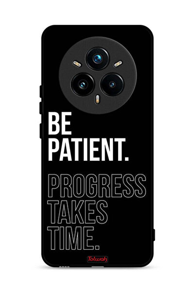 Tolwak غطاء حماية Realme 14 Pro Plus 5G كن صبورًا فالتقدم يستغرق وقتًا