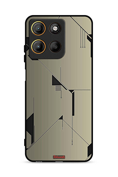 Tolwak Motorola Moto G15 Protective Case Cover Minimalism Abstract Digital Art