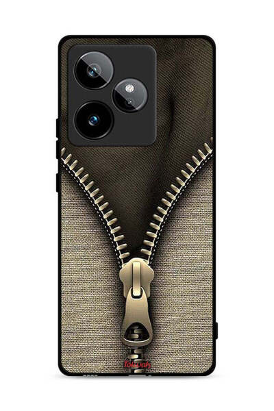 Tolwak غطاء حماية بنمط سحاب لهاتف Realme GT 7T 5G