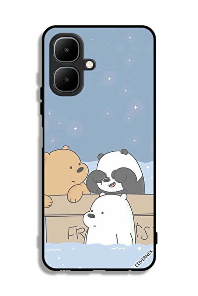 Covernex غطاء حماية لهاتف Infinix Smart 10 بتصميم Bear Friends