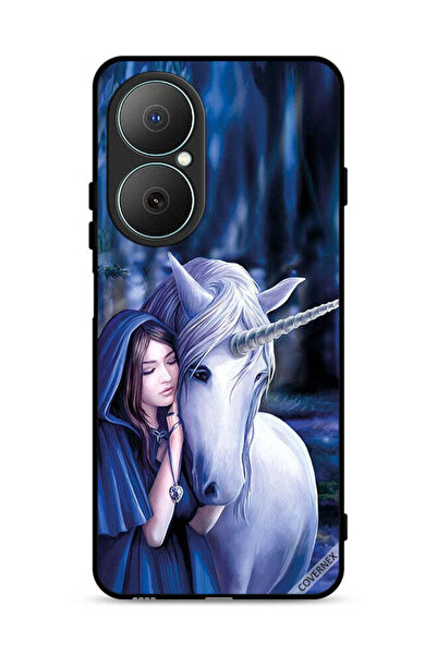 Covernex غطاء حماية لهاتف هواوي نوفا Y73 بتصميم فتاة وحيد القرن المحبوبة