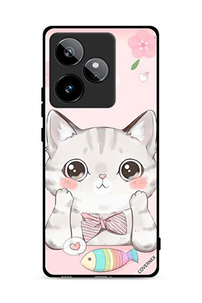 Covernex غطاء حماية لهاتف Realme GT 7T 5G بتصميم سمكة القط