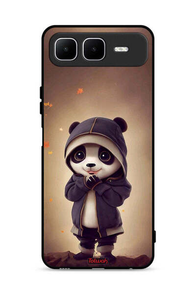 Tolwak غطاء حماية لهاتف إنفينيكس سمارت 10 بلس بتصميم باندا صغير لطيف