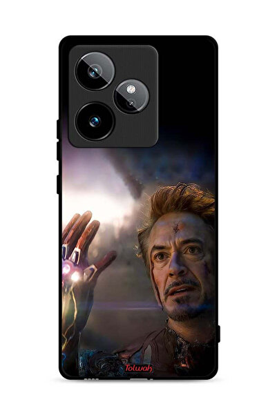 Tolwak غطاء حماية لهاتف Realme GT 7 5G، أنا الرجل الحديدي