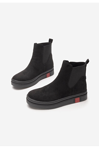 B T Shoes Černé dámské kotníková obuv Samera