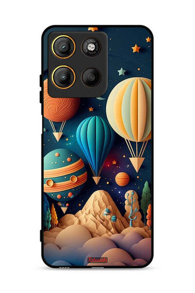 Tolwak غطاء حماية واقٍ لموتورولا موتو G15 Perrashut Art