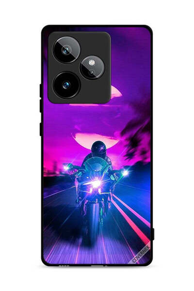 Covernex غطاء حماية لهاتف Realme GT 7T 5G، خلفية رجل على دراجة