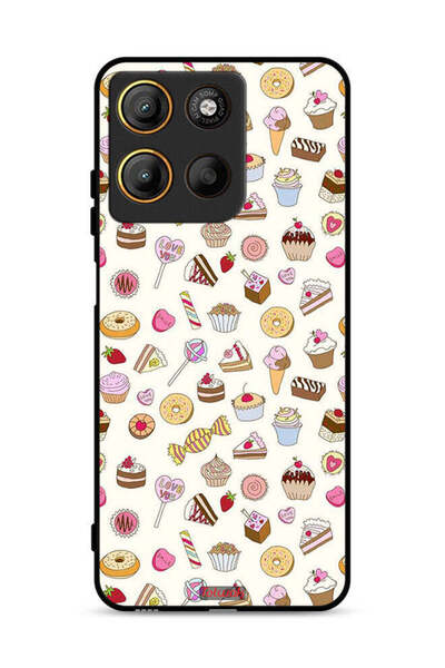 Tolwak غطاء حماية لهاتف موتورولا موتو جي 15 بنمط العناصر المفضلة