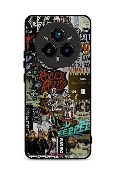 Tolwak غطاء حماية لجهاز Realme 14 Pro 5G، تحيا موسيقى الروك أند رول