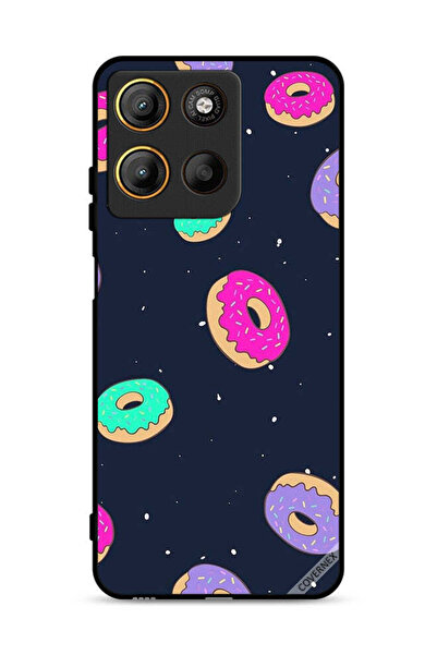 Covernex Motorola Moto G15 Protective Case Cover Donuts