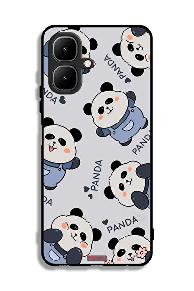 Tolwak Infinix Smart 10 Protective Case Cover Pattern Of Pandas
