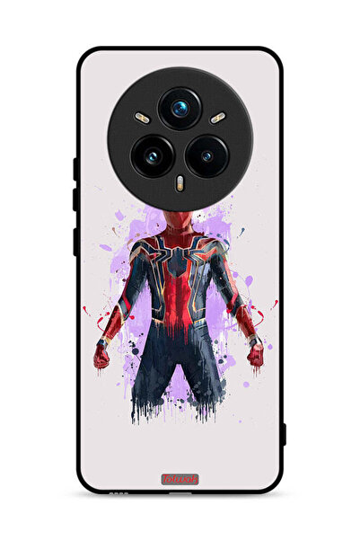 Tolwak غطاء حماية لهاتف Realme 14 Pro Plus 5G بتصميم العنكبوت الحديدي