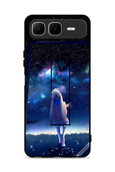 Covernex غطاء حماية لهاتف إنفينيكس سمارت ١٠ بلس - فتاة حزينة