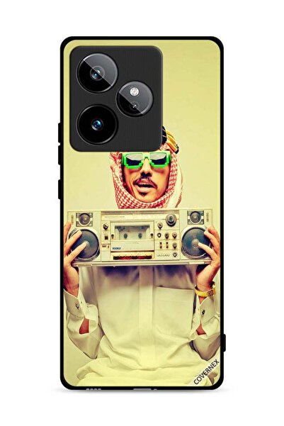 Covernex غطاء حماية لهاتف Realme GT 7T 5G يحمل جهاز موسيقى عتيق