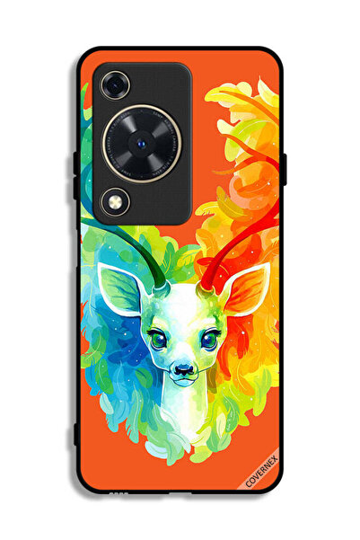 Covernex غطاء حماية لهاتف هواوي نوفا Y63 بتصميم غزال ملون