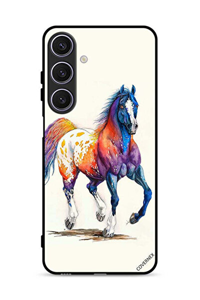 Covernex غطاء حماية لهاتف Samsung Galaxy A17 بتصميم رسمة حصان