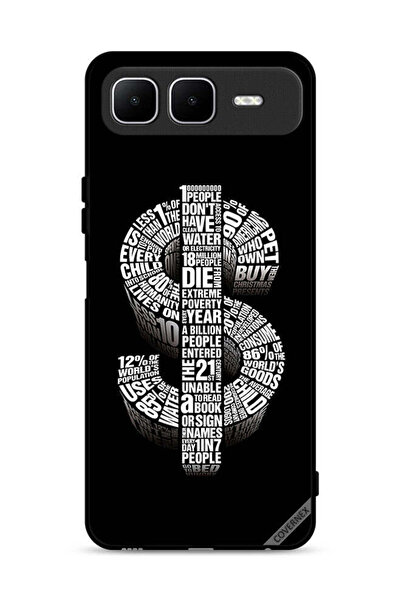 Covernex غطاء حماية لهاتف إنفينيكس سمارت ١٠ بلس بطبعة دولار