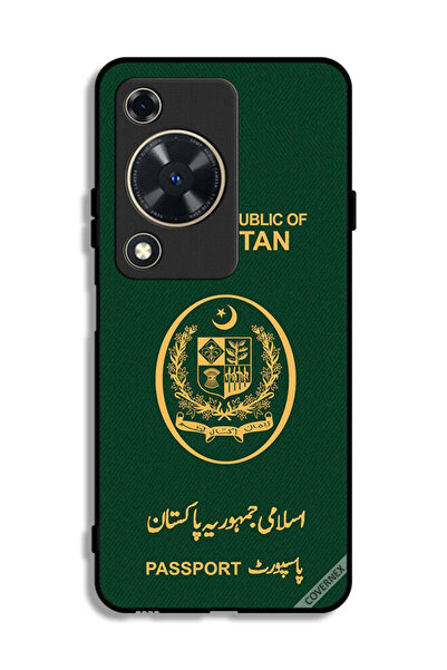 Covernex غطاء حماية لهاتف هواوي نوفا Y63 بنمط جواز سفر باكستاني