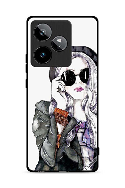Covernex غطاء حماية لهاتف Realme GT 7T 5G بتصميم فتاة أنيقة ولطيفة