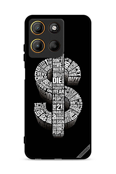 Covernex غطاء حماية لهاتف موتورولا موتو جي 15 بطبعة دولار الخط