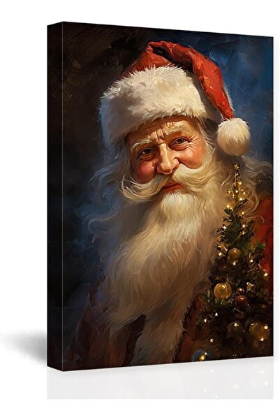 Today Idea لوحة فنية جدارية من قماش سانتا كلوز من فكرة اليوم