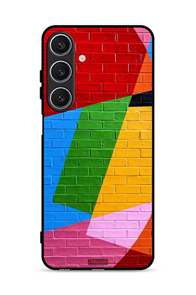 Tolwak غطاء حماية لهاتف سامسونج جالاكسي A17 برسومات جدارية ملونة