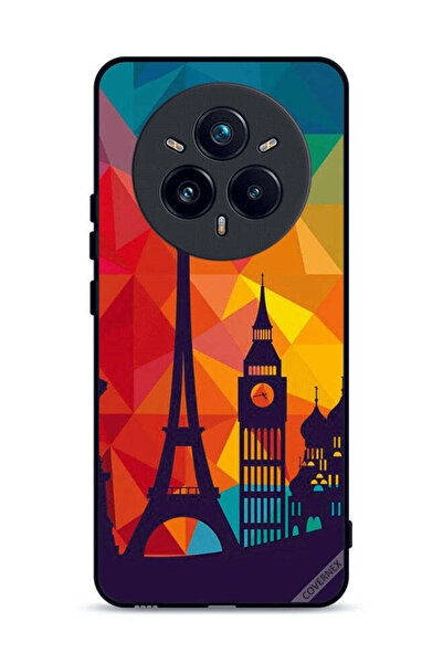 Covernex غطاء حماية لجهاز Realme 14 Pro Plus 5G بنمط باريس الملون