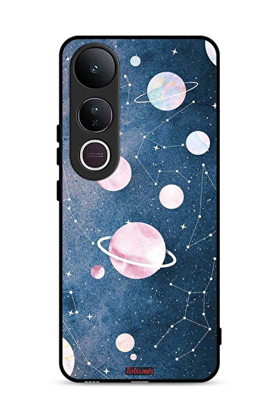 Tolwak غطاء حماية لهاتف Vivo V50 Lite بفن فضائي