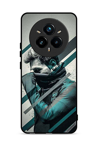 Covernex غطاء حماية لهاتف Realme 14 Pro 5G بطبعة وجه ميسي المختبئ