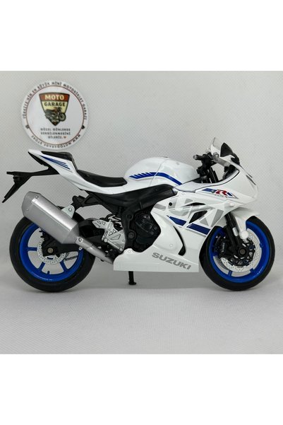 WELLY Suzuki Gsx-R 1:12 Diecast Motorcycle Model - Licensed Metal Model Collectible Toy