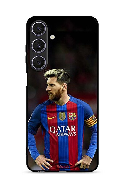 Tolwak غطاء حماية لهاتف سامسونج جالاكسي A17 ميسي برشلونة