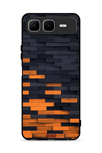 Tolwak غطاء حماية خشبي لجهاز انفينيكس سمارت 10 بلس