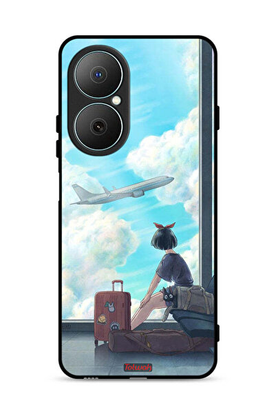 Tolwak غطاء حماية هواوي نوفا Y73 بتصميم فن السفر