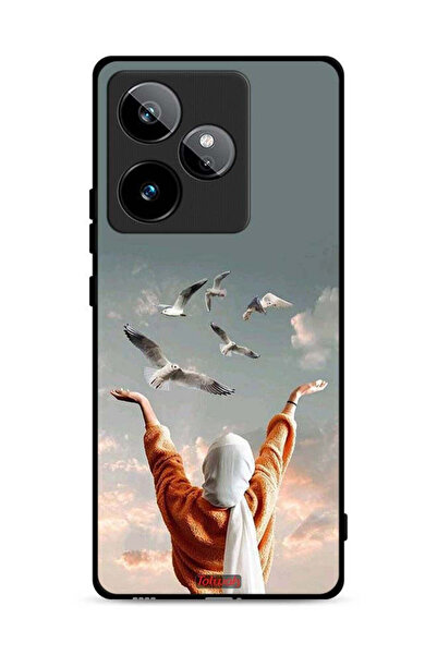 Tolwak غطاء حماية لهاتف Realme GT 7T 5G بطبعة طيور تحلق