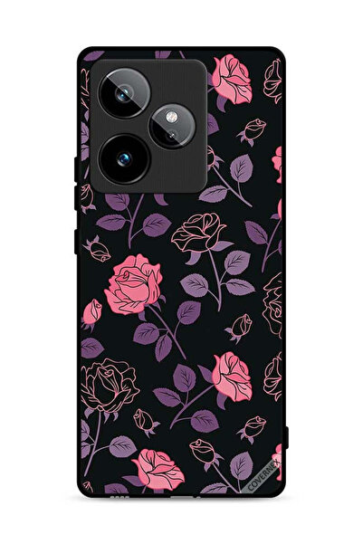 Covernex غطاء حماية لهاتف Realme GT 7T 5G، زهور قوطية باستيل