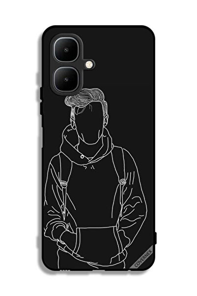 Covernex غطاء حماية لهاتف تكنو بوب 10، رسم لجاكيت بوي