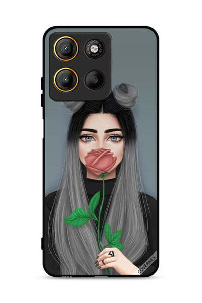 Covernex غطاء حماية موتورولا موتو جي 15 بتصميم فتاة لطيفة