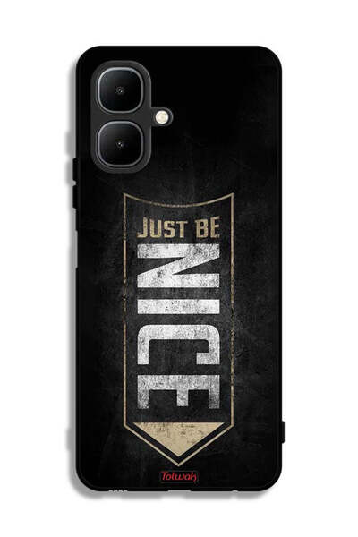 Tolwak غطاء حماية لهاتف تكنو بوب 10 - كن لطيفًا