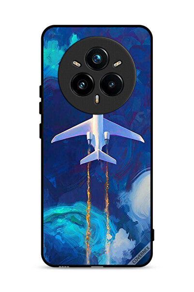 Covernex غطاء حماية لهاتف Realme 14 Pro Plus 5G برسومات طائرة