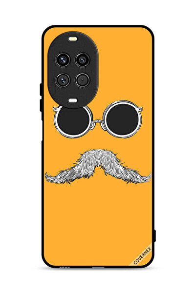 Covernex غطاء حماية لهاتف هواوي نوفا 14 5G برسومات نظارات وشارب