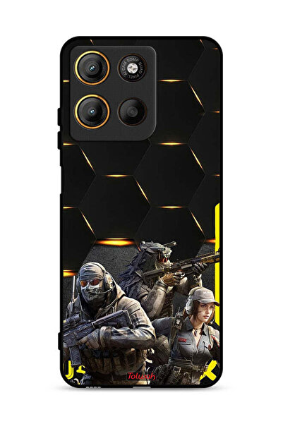 Tolwak غطاء حماية موتورولا موتو جي 15 بخلفية سايبربانك