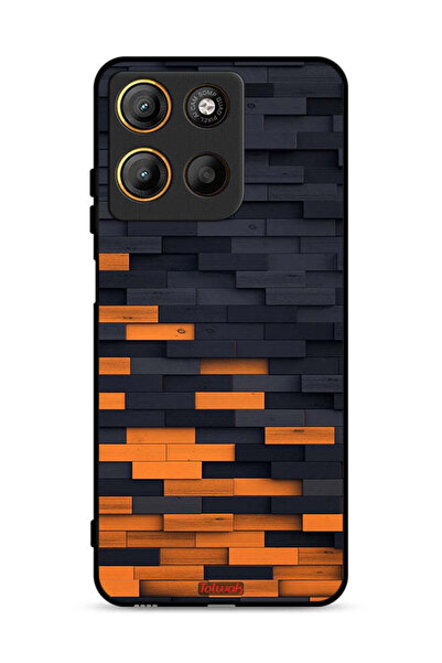 Tolwak غطاء حماية خشبي لهاتف موتورولا موتو جي 15